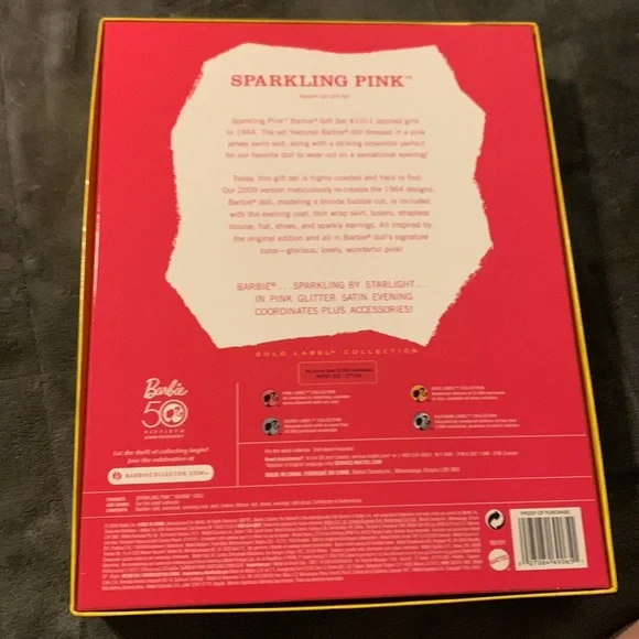 Barbie Sparkling Pink Gift Set. - Picture 5 of 7